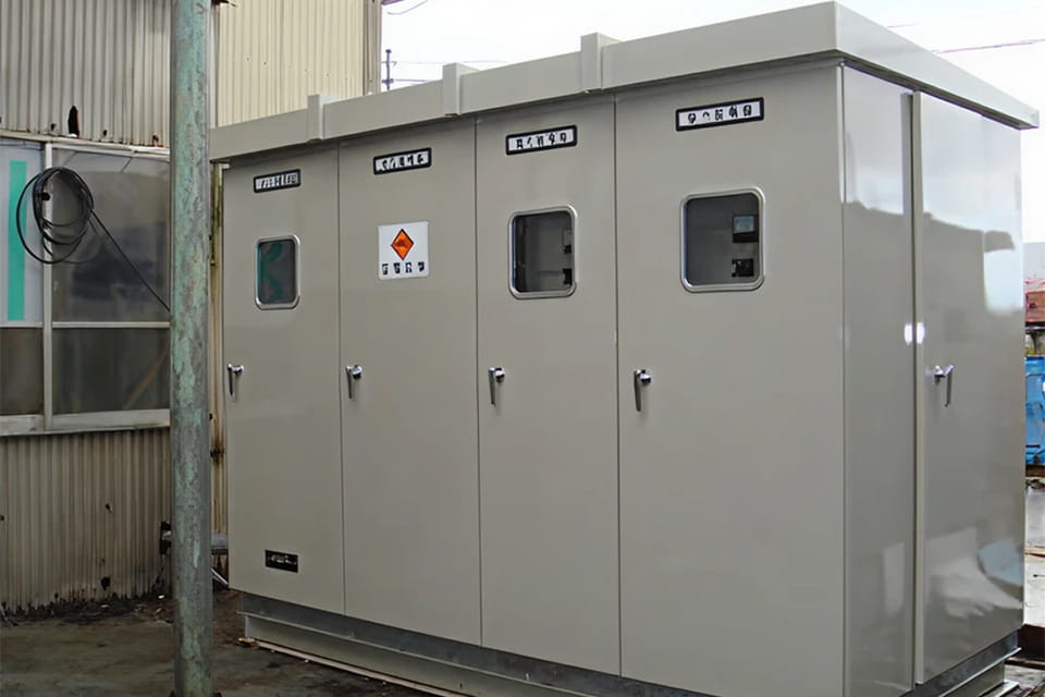 新規キュービクル更新完了写真