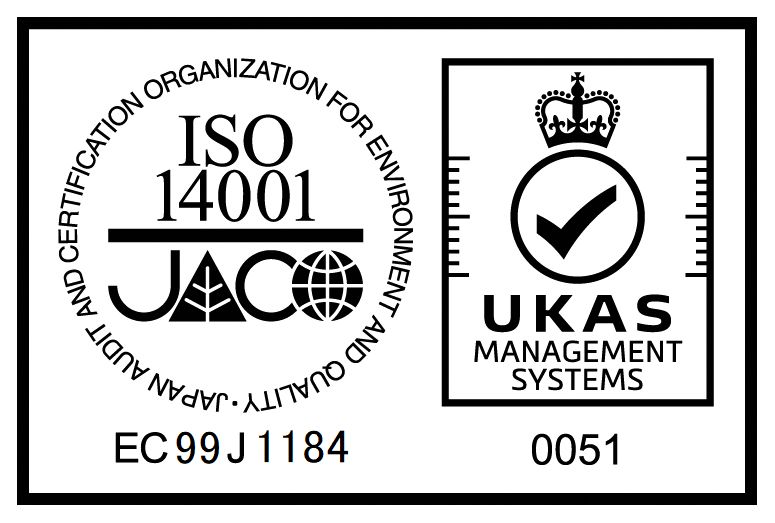ISO 14001認証写真