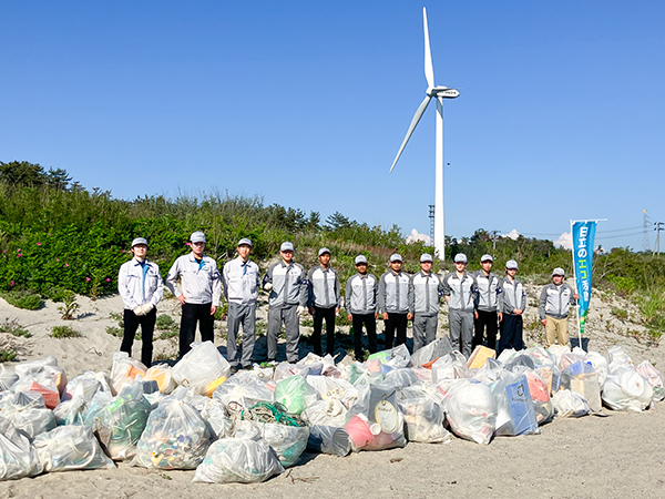 地域への感謝を込めた「美化・清掃活動」写真