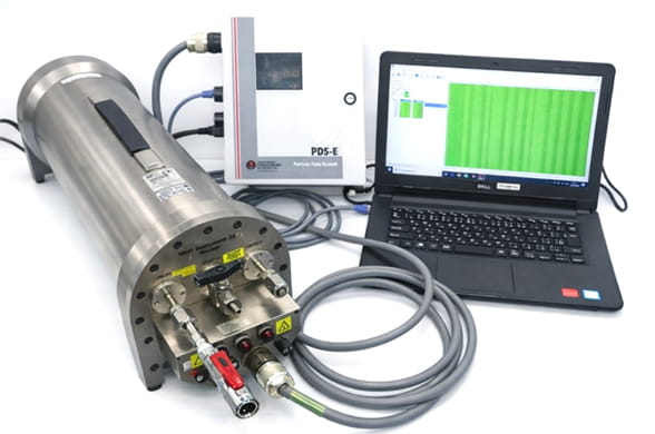 圧縮空気の清浄度測定