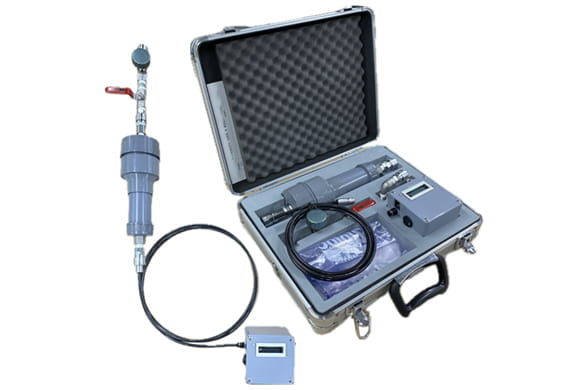 食品向け圧縮空気のオイル測定