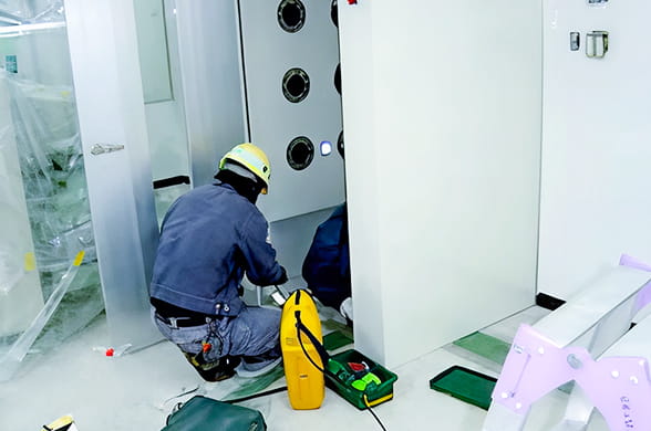 クリーンエア装置のトータルサポート