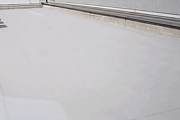 屋上防水工事施工例写真（施工後）