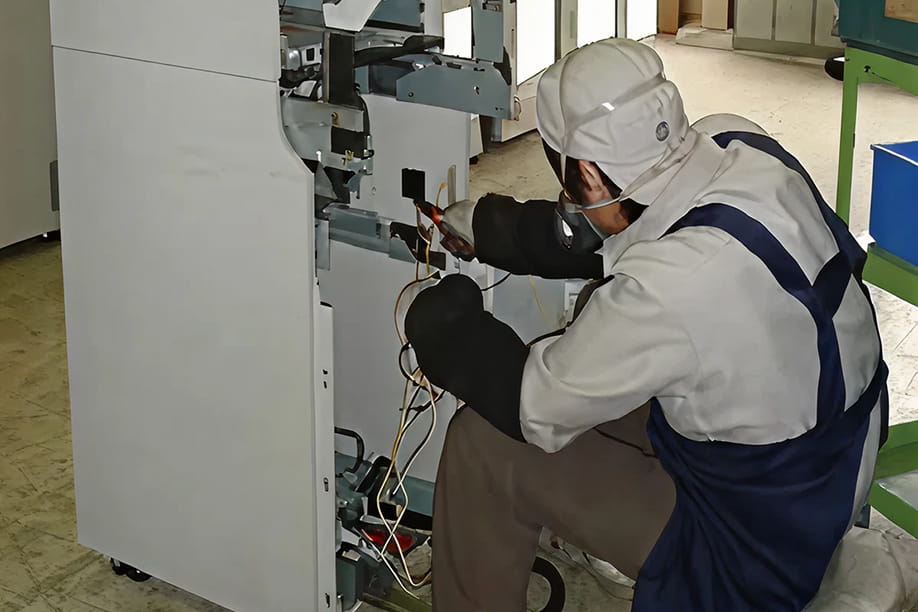 解体分別状況写真