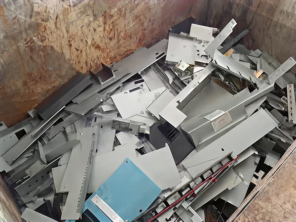 板金分類状況写真