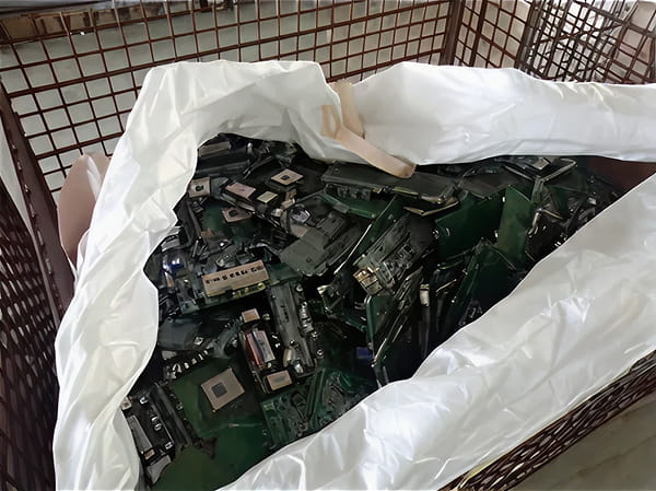 プリント基板分類状況写真