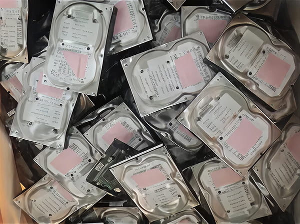 HDD分類状況写真